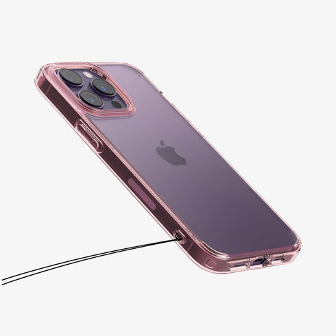 ACS04816 - iPhone 14 Pro Max Case Ultra Hybrid in crystal clear showing the back